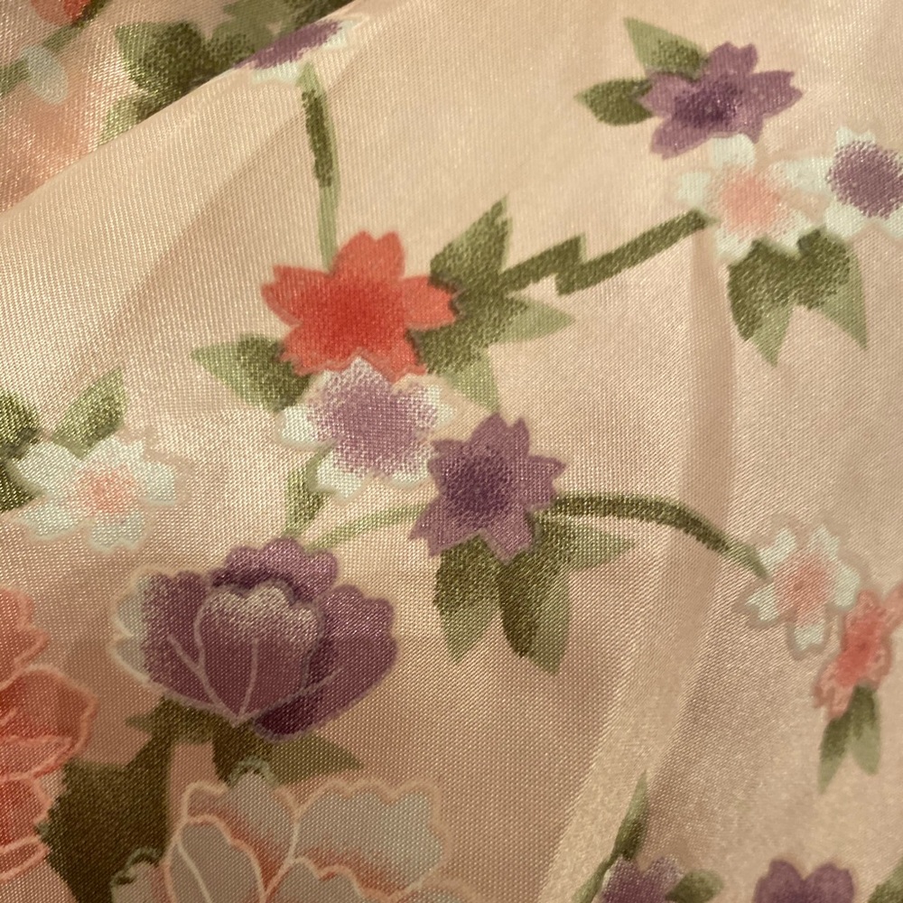 Pink Silky Robe - Picture 3 of 6